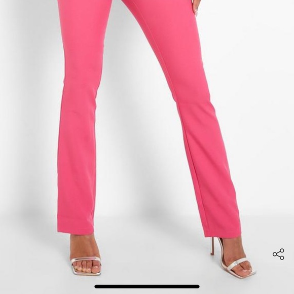 *Never Worn* BOOHOO Diamnate Pantie Detail Straight Leg Pants - Picture 3 of 5